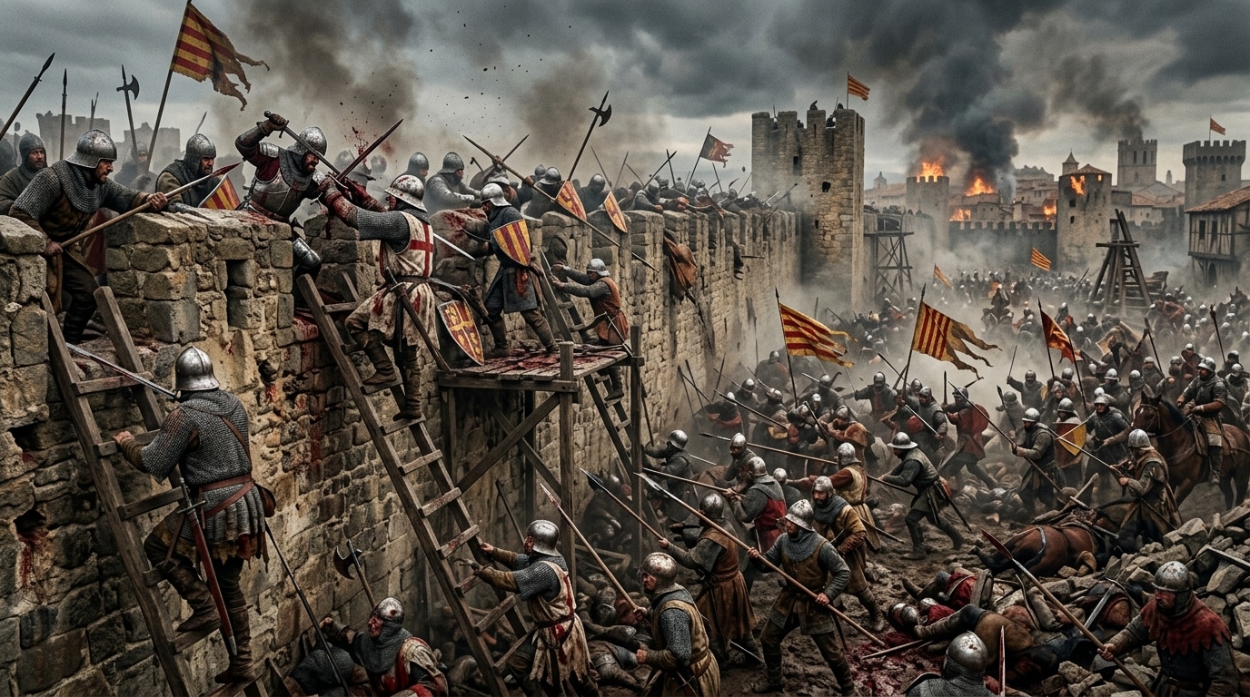 La Guerra Civil Catalana